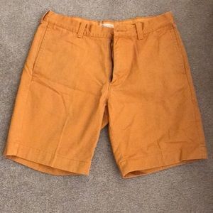 J. Crew Gold Shorts - Size 32